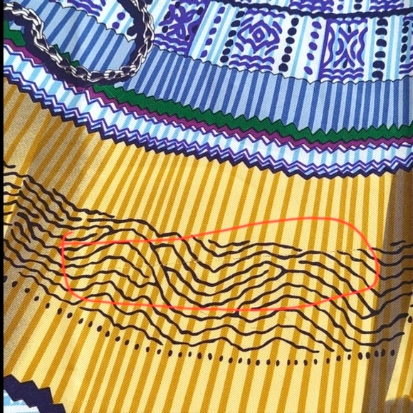 Hermes cent plis des miao scarf - Picture 11 of 15